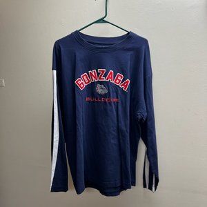 Gonzaga Bulldogs dark blue long sleeve